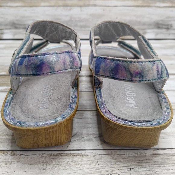 SOLD Alegria Woman’s Lite Kendra Impressionista Leather Sandals Sz EU 39/9.5 - Picture 4 of 9